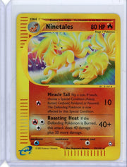 Ninetales 2002 Pokemon Aquapolis reverse holo #25/147