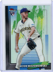 Jacob Misiorowski 2026 Topps Finest Common Refractor RC