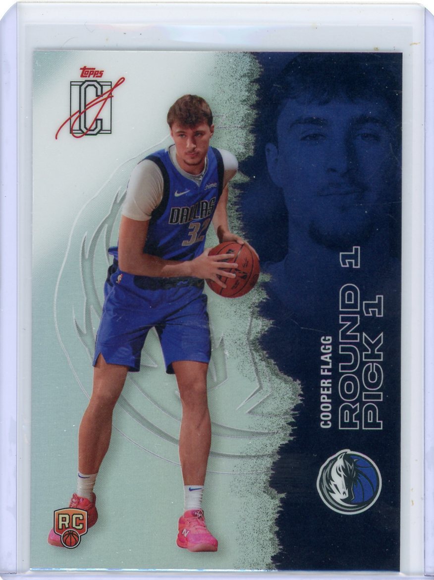 Cooper Flagg 2025-26 Topps Signature Class Refractor RC