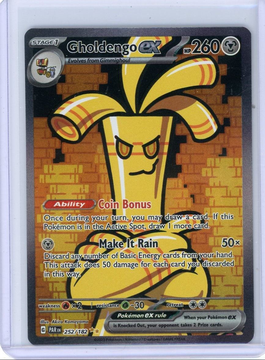 Gholdengo ex Pokémon Paradox Rift Special Illustration Rare #252/182