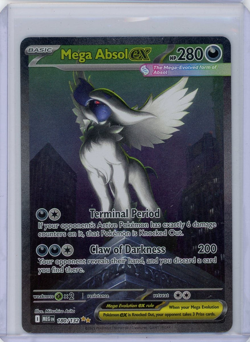 Mega Absol ex Pokémon Mega Evolutions SIR 180/132