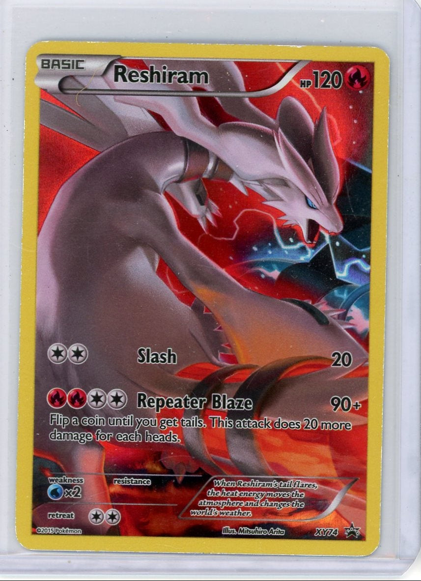 Reshiram 2015 Pokemon XY Black Star Promo #XY74