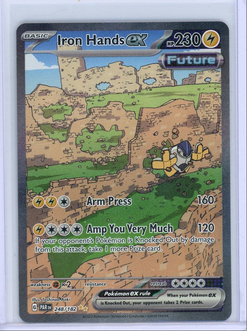Iron Hands ex Pokémon Paradox Rift Special Illustration Rare #248/182