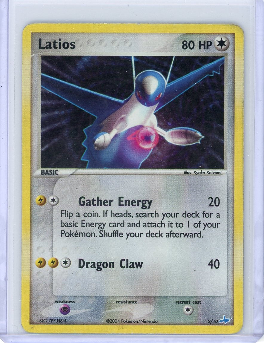Latios 2004 Pokemon EX Trainer Kit #2/10 HP