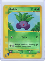 Oddish 2002 Pokemon Expedition reverse holo #122/165 LP