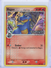 Bagon 2005 Pokemon EX Delta Species reverse holo (Stamped) #58/113 LP/NM