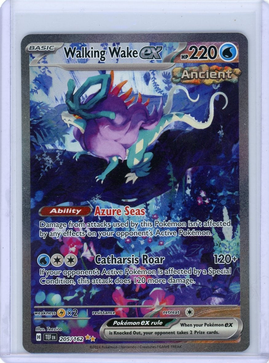 Walking Wake ex Pokémon Temporal Forces Special Illustration Rare #205/162