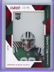 Leonard Williams 2015 Panini Clear Vision RC #'d 12/49