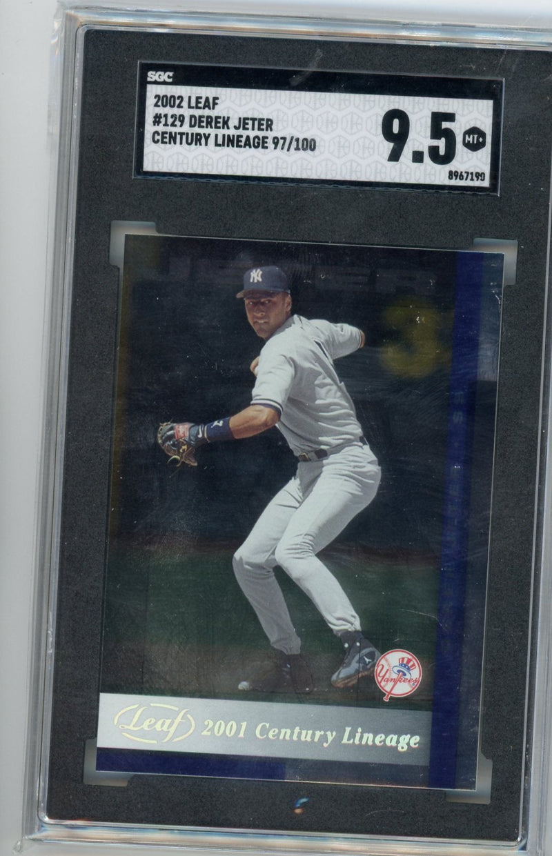 Derek Jeter 2002 Leaf Century Lineage 
