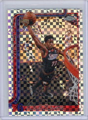 VJ Edgecombe 2025-26 Topps Chrome Update X-Fractor