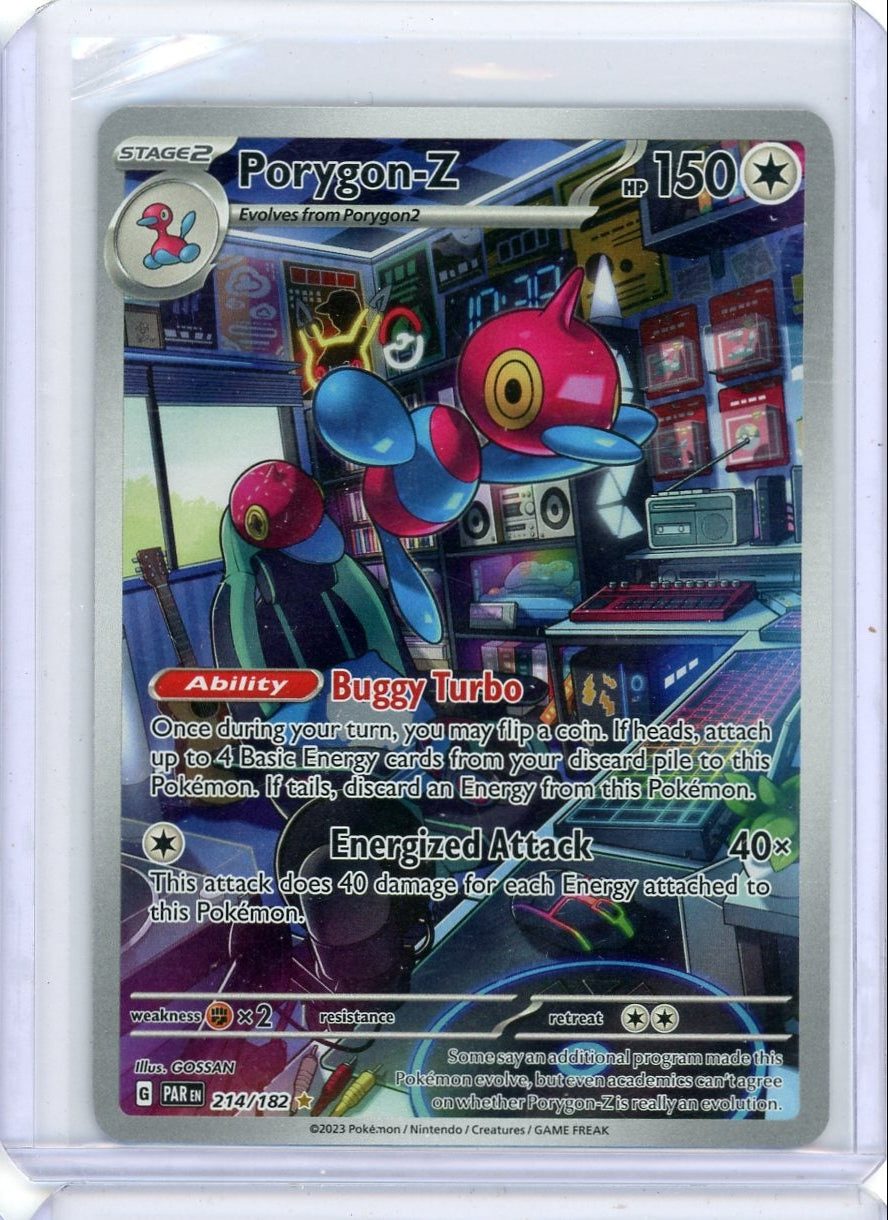 Porygon Z Pokémon Paradox Rift Illustration Rare #214/182