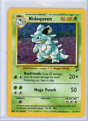 Nidoqueen 1999 Pokemon Base Set 2 #12/130