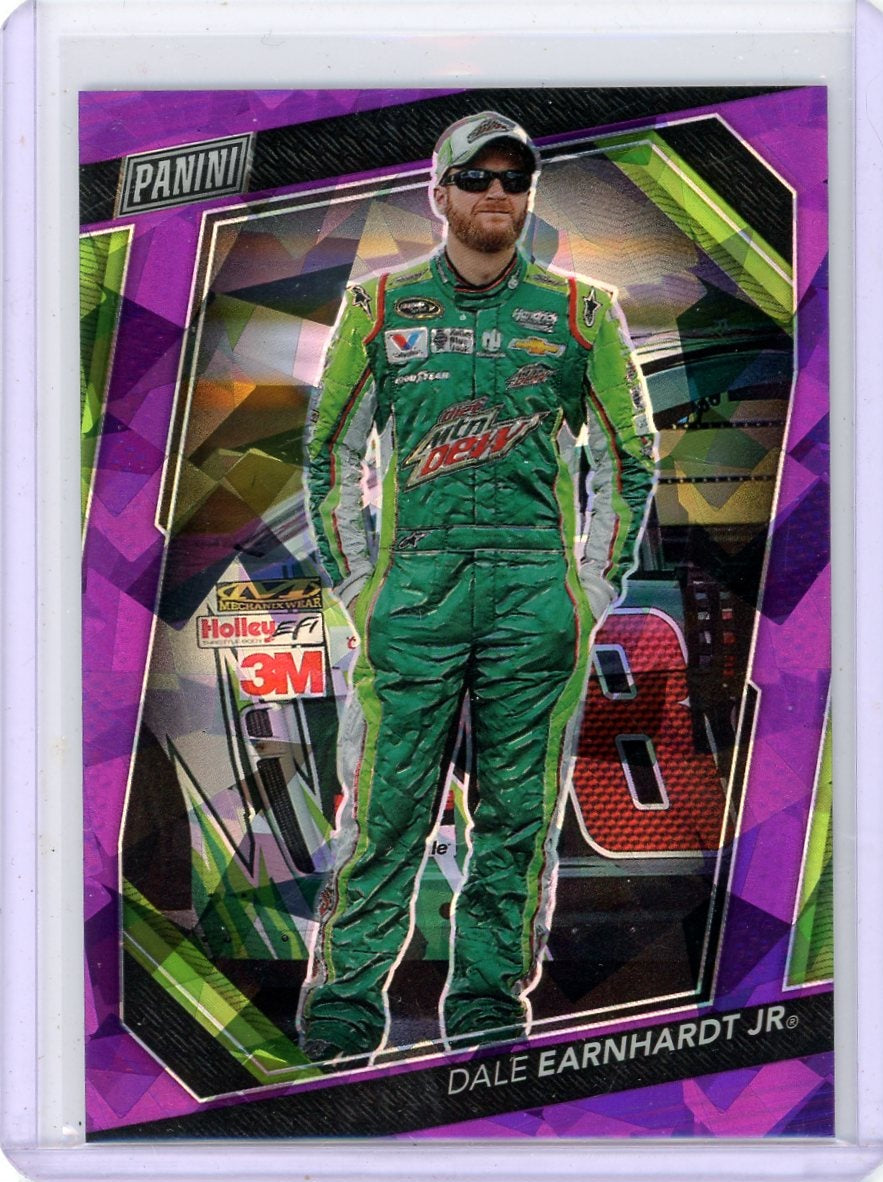 Dale Earnhardt Jr. 2023 Panini VIP Purple Ice #'d 15/50