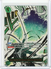 Demon Aura Nine Sword Style Asura Blades Drawn Dead Man's Game One Piece Legacy of the Master Alternate Art #OP12-037