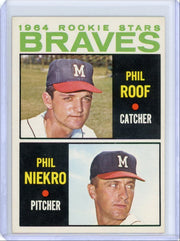 Phil Niekro Phil Roof 1964 Topps Rookie Stars #541