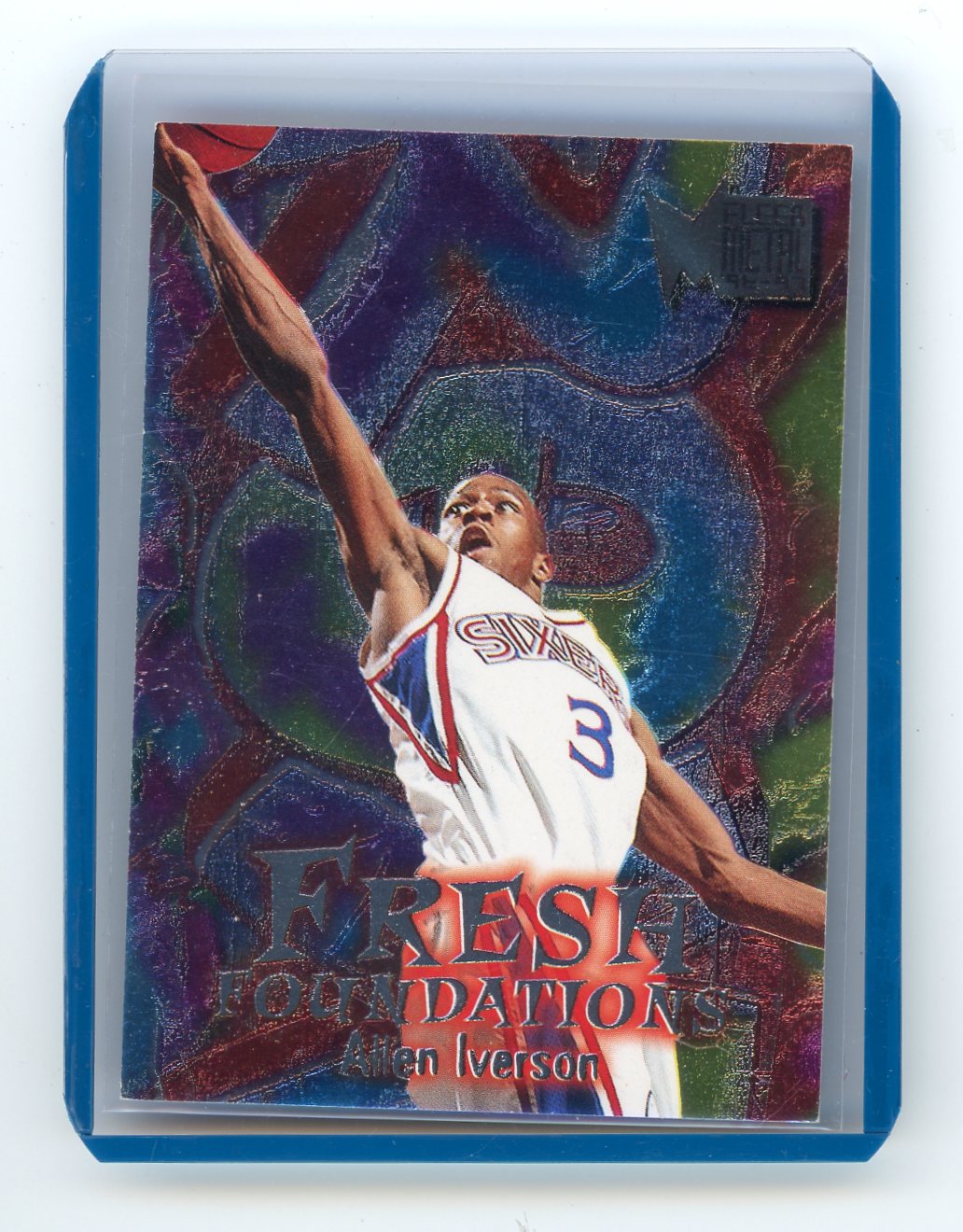 Allen Iverson 1996-97 Metal Fresh Foundations #236
