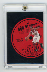 Allen Iverson 1997-98 Upper Deck NBA Records Collection #RC20