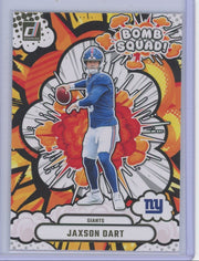 Jaxson Dart 2025 Panini Donruss Football Bomb Squad RC