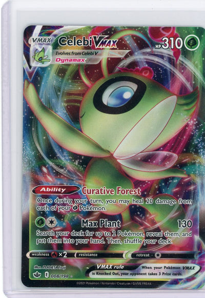 Celebi VMAX 2021 Pokémon rare holo 008/198