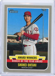 Shohei Ohtani 2019 Topps Heritage Rookie of the Year Award #AW-5