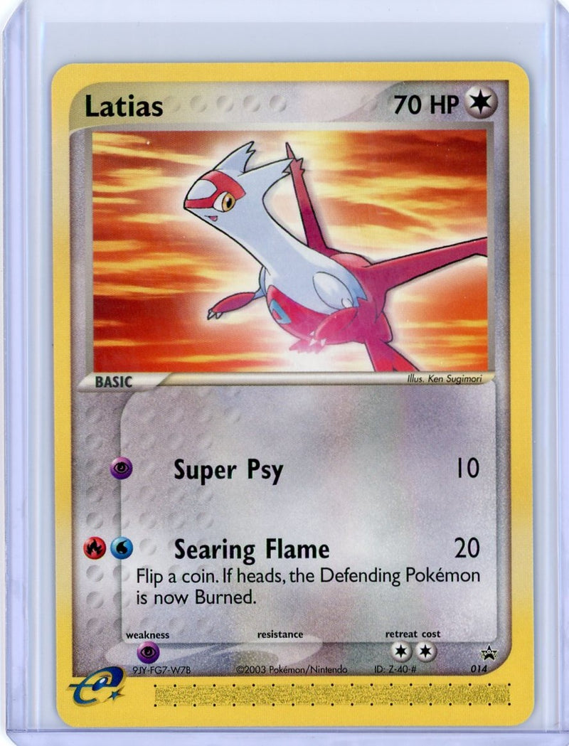 Latias 2003 Pokemon Black Star Promo non holo 