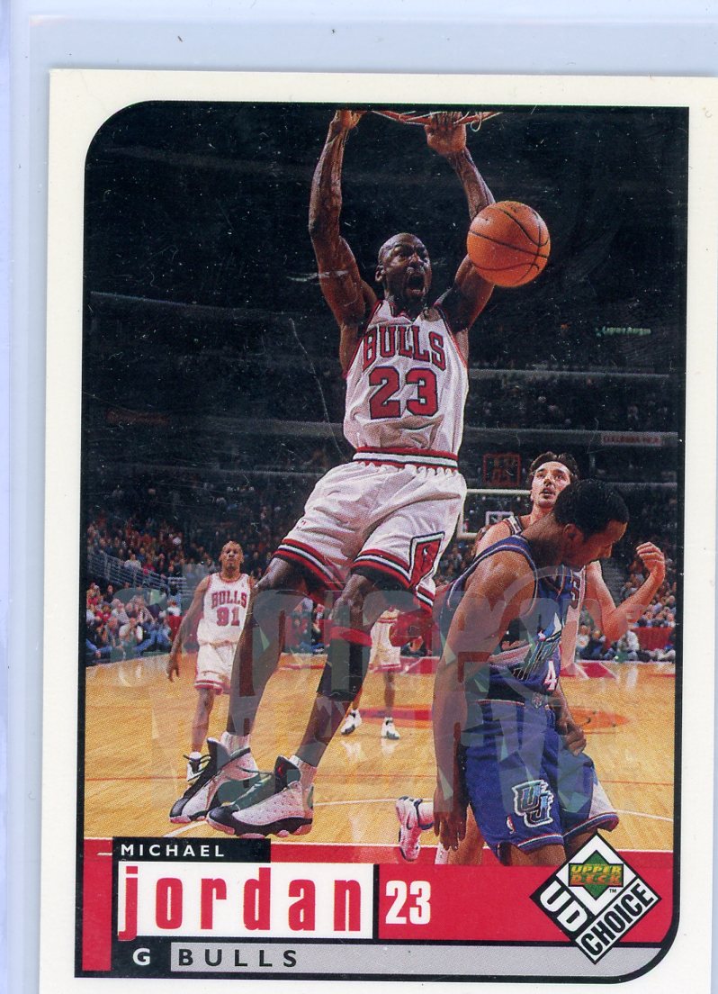 Michael Jordan 1998 Upper Deck UD Choice Reserve SP 