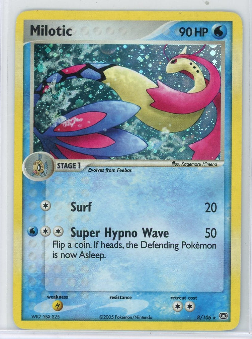 Milotic Pokémon Emerald Holo #8/106 (LP)