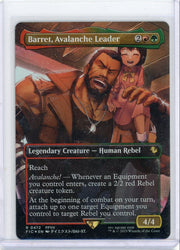 Barret, Avalanche Leader Magic the Gathering Final Fantasy #0472