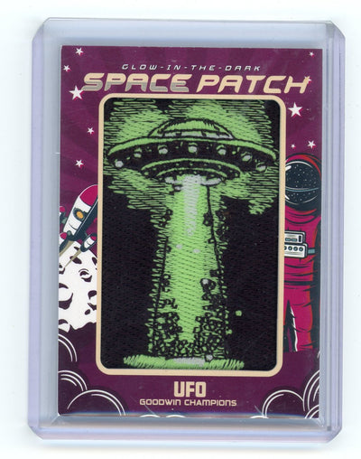 UFO 2023 Upper Deck Goodwin Champions Glow-in-the-Dark Space Patch Tier 5 SSP #GSP-100