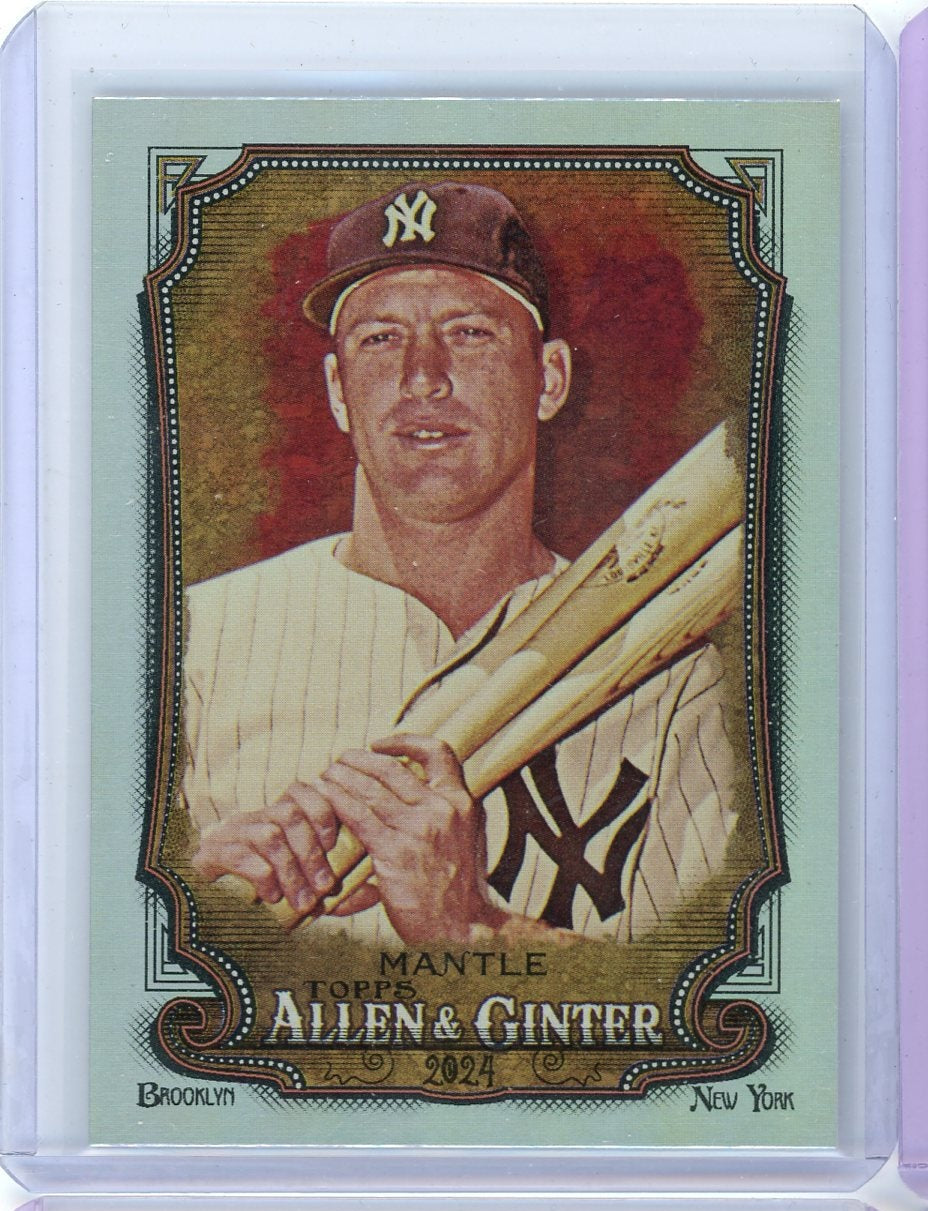 Mickey Mantle 2024 Topps Allen & Ginter foil