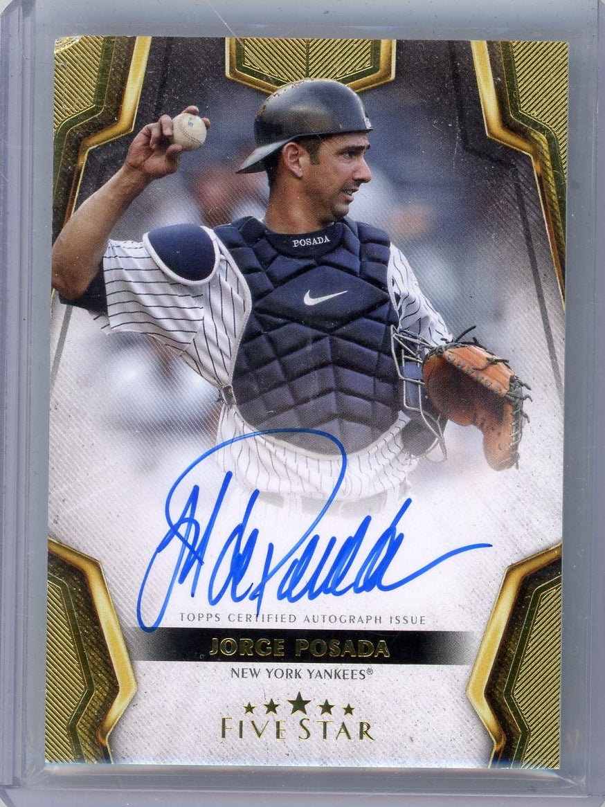 Jorge Posada 2024 Topps Five Star Autograph