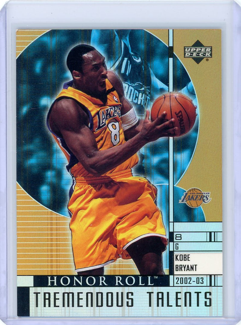 Kobe Bryant 2003 Upper Deck Honor Roll Tremendous Talents