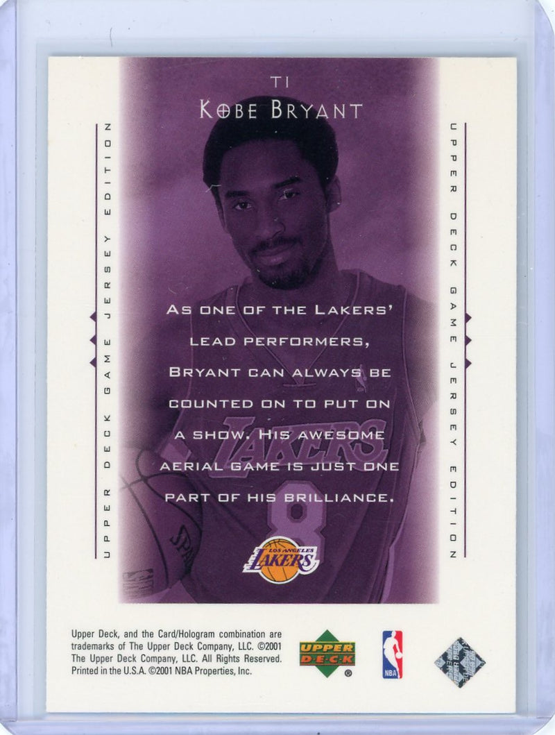 Kobe Bryant 2001 Upper Deck Touch the Sky holo