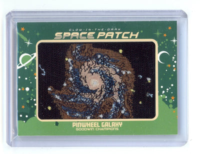 Pinwheel Galaxy 2023 Upper Deck Goodwin Champions Glow-in-the-Dark Space Patch Tier 4 SSP #GSP-92