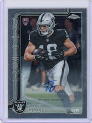 Jack Bech 2025 Topps Chrome Rookie Auto RC