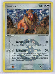 Tauros Pokémon Fire Red & Leaf Green Reverse Holo #16/112 LP