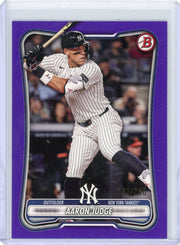 Aaron Judge 2026 Bowman Purple Border #'d 132/250