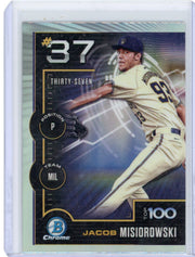 Jacob Misiorowski 2025 Bowman Chrome Scout's Top 100