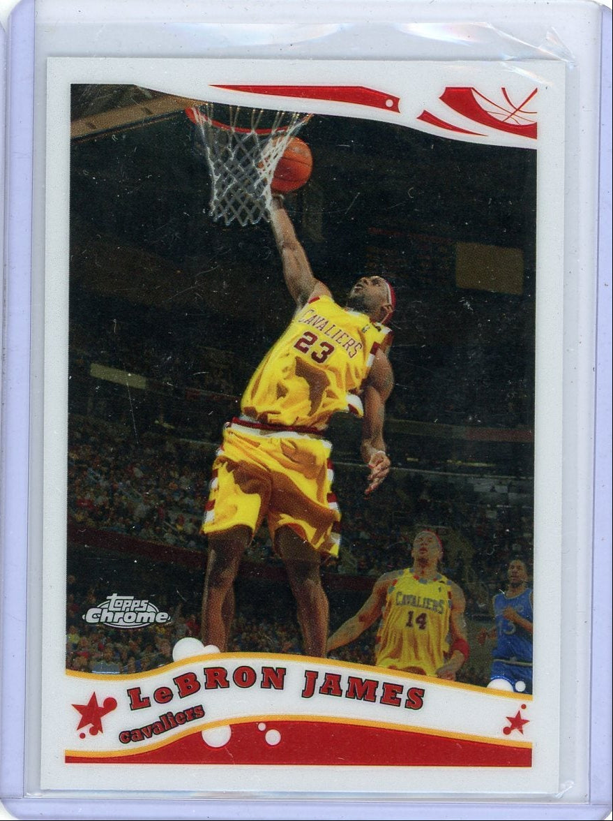 LeBron James 2005-06 Topps Chrome #102