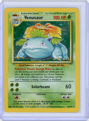 Venusaur 1999 Pokemon Base Set holo #15/102 LP/NM