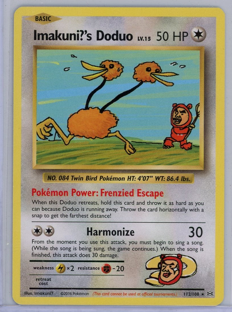 Imakuni?'s Doduo Pokémon Evolutions Secret Rare #112/108