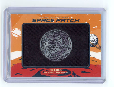 1 Ceres 2023 Upper Deck Goodwin Champions Glow-in-the-Dark Space Patch Tier 2 SP #GSP-44
