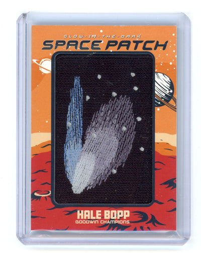 Hale Bopp 2023 Upper Deck Goodwin Champions Glow-in-the-Dark Space Patch Tier 2 SP #GSP-60