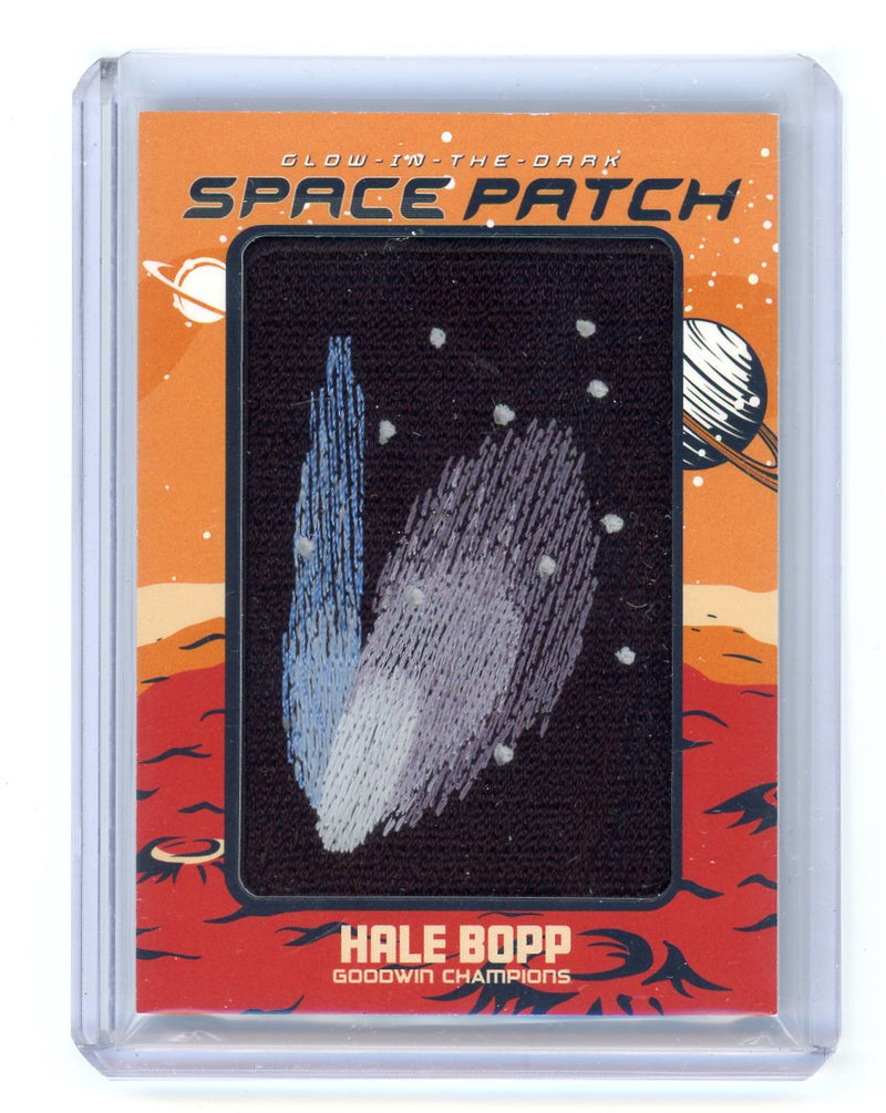 Hale Bopp 2023 Upper Deck Goodwin Champions Glow-in-the-Dark Space Patch Tier 2 SP 