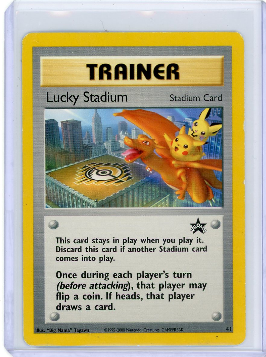Lucky Stadium 2000 Pokemon Black Star Promo #41 HP/DMG