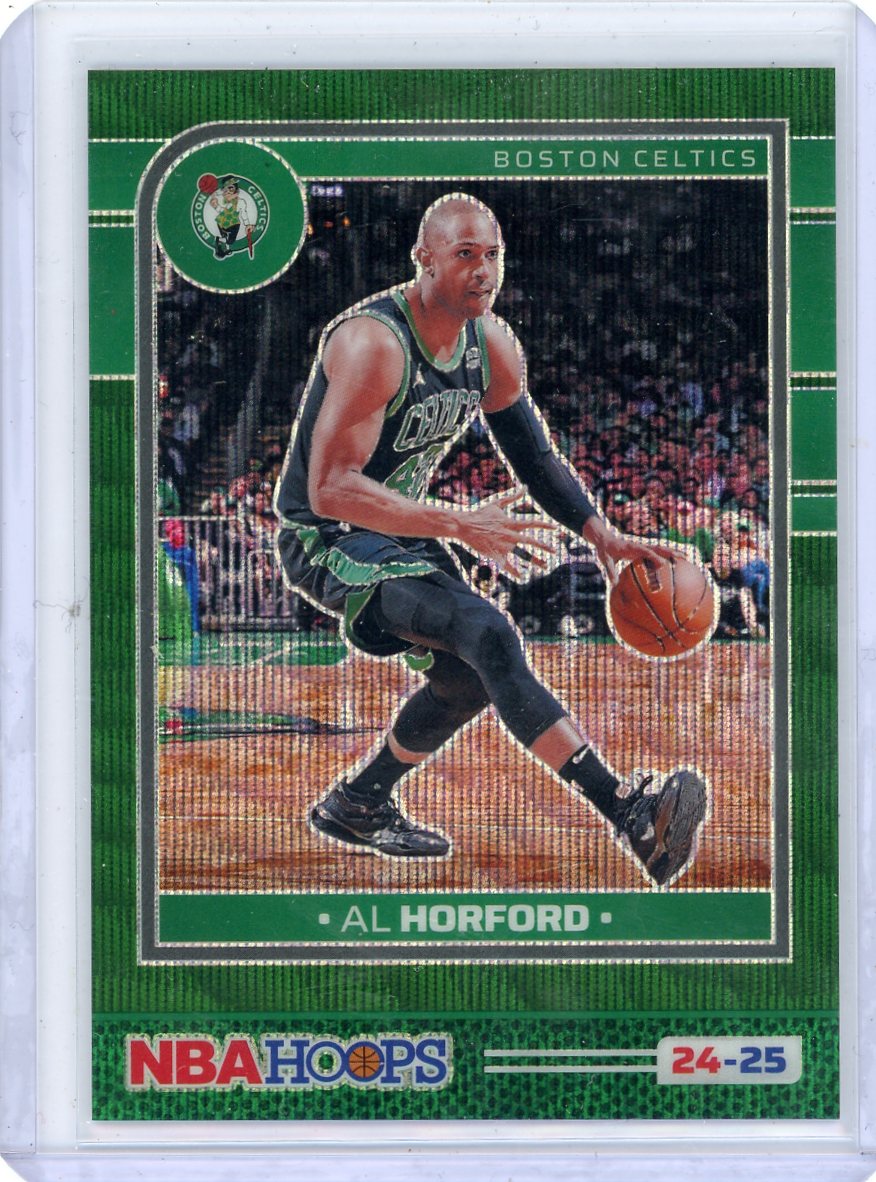 Al Horford 2024-25 Panini NBA Hoops Green Wave Premium Prizm #'d 22/25