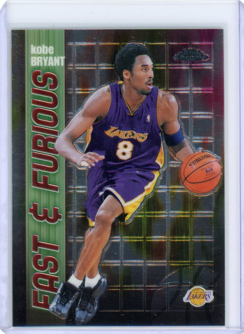 Kobe Bryant 2002 Topps Chrome Fast & Furious