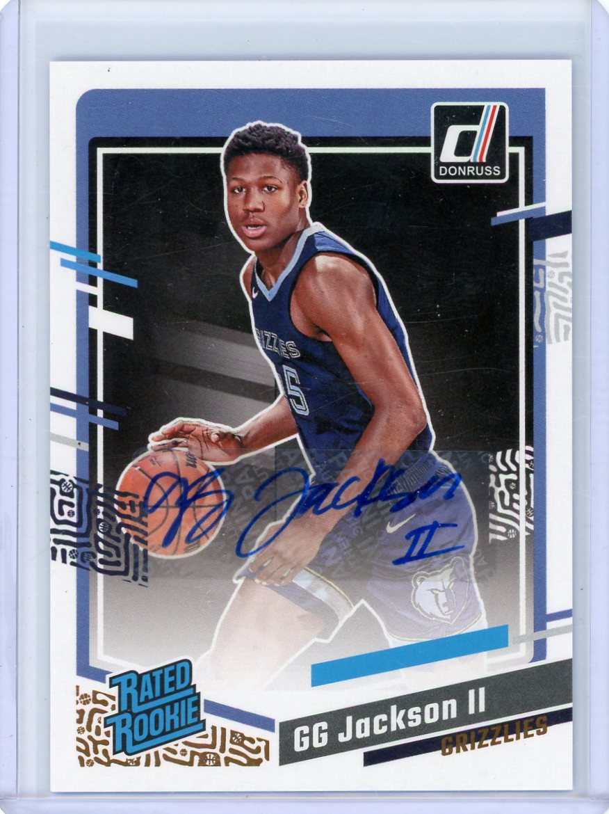 GG Jackson II 2023-24 Panini Donruss autograph rookie card