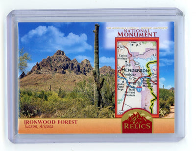 Ironwood Forest National Monument 2023 Upper Deck Goodwin Champions Map Relics #MMR-14