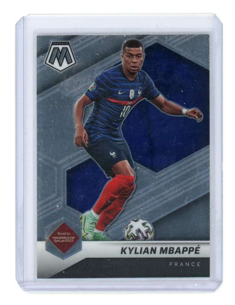 Kylian Mbappe 2021-22 Panini Mosaic FIFA Road to World Cup